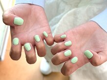 サニーサイド ウィズ マキア 茅ヶ崎店(Sunnyside with MAQUIA)/ワンカラーネイル♪ 担当juria