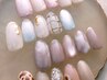 【パラジェル¥1,100込み】定額¥7,150から選べる☆300種類以上のデザイン