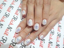 ネイル リッチ(Nail Rich)/雪のような煌めき☆
