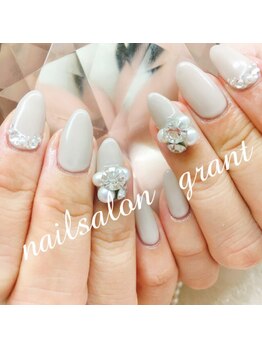 グラント(NAIL SALON&SCHOOL grant)/ビジューネイル