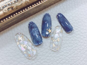 モアネイル 東岡山(moa nail)/8月トレンドコース