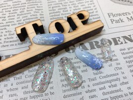 アナ雪??なネイル