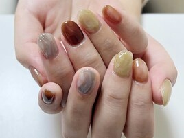 透明感ネイル