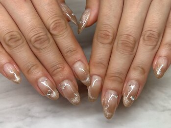 ネイル アトリエ ミジュ(nail atelier MijU)/マグネットグラデーション