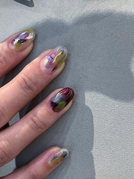 ウンヌン(unnun)の写真/《爪自体がキャンパスに。》こだわりを詰め込む*美術アートを身に着けるように、コーディネートの一つに。