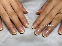 オッドジョブス ネイルアンドアイラッシュ 府中店(odd jobs Nail & Eyelash)/【パラジェル】フレンチネイル