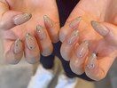 大人っぽフレンチネイル