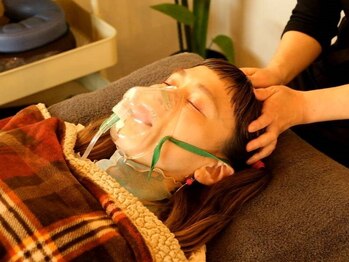スピリット(Spirit)の写真/その日の夜の眠りが深くなる！水素吸入と極上ヘッドマッサージの最強コラボが実現◎毎日が軽やかに☆