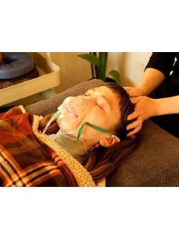 ヘッドスパで癒されたい