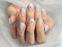 ラーシューシュ(la-chou-chou)/シンプルネイルコース　¥5500