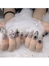ネイルズバー 新宿店(Nails Bar)/ダークジュエルネイル