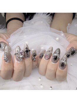 ネイルズバー 新宿店(Nails Bar)/ダークジュエルネイル