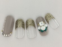 ネイルサロン フラール(Fullard)/343　ジェル¥9158スカルプ12938