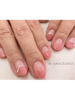 ネイルサロンアンドスクール ビーアンビシャス(be ambitious)/ピンクカラー