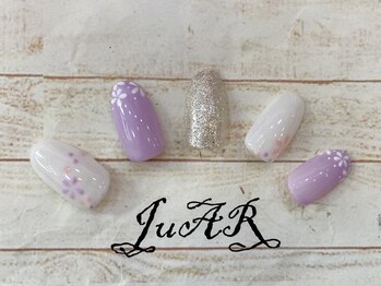 ジュアール(JuAR)/フラワーネイル