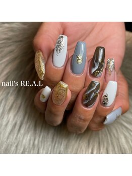 ネイルズリアル 倉敷(nail's RE.A.L)/ニュアンスネイル