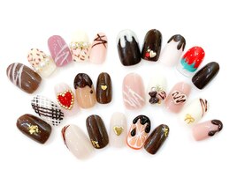 チョコ☆豹柄☆ピンクグレージュ