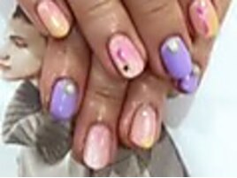 ラメグラデーション