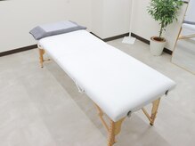 整体えびす丸 大阪本町店/ベッドは毎回アルコール消毒