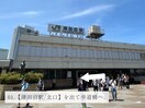 01.津田沼駅/北口を出て歩道橋へ