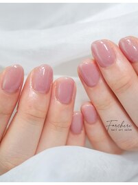 ラメ入りワンカラー