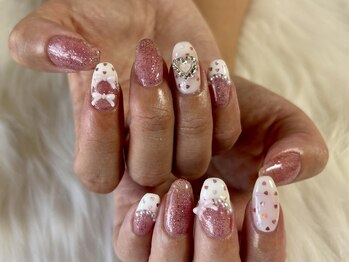 セレクト(Select)/ピンクガーリーネイル