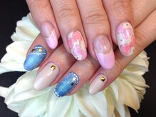 ネイルサロンケイ ヴァリエ(K Varier)/54 リボン・デニム