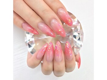 ココロバ ネイルアンドビューティーサロン(COCOLOBA)/ラメグラデーション
