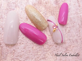 アンベリール 横浜店(Embellir)/(1521)カーブラインネイル