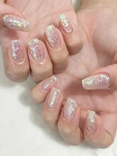 テラス(TERRACE)/キラキラホログラムネイル