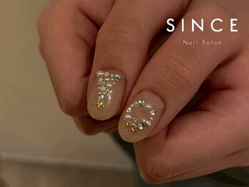 シンス(Since)/クリスマスネイル