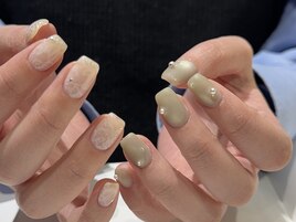 レースネイル/シンプル