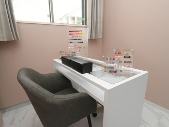 ジーク(SieG)/店内♪ネイルブース