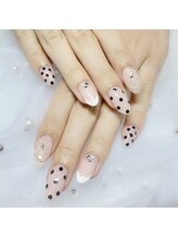 ネイルアンドまつげエクステ専門店 ナチュラル/2024年6月定額ネイル