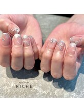 リッシュ(RICHE)/リボン×マグネットグラデ♪