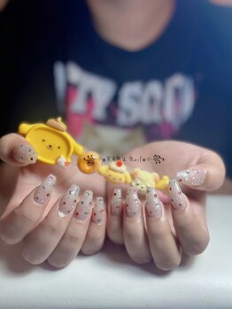 ストーン付け放題コース