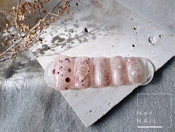 エヌエープラスネイル 葛西本店(Na+nail)/定額月替わりデザイン