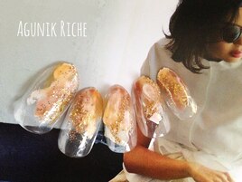 【ニュアンスネイル】