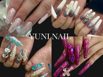 ユニネイル(YUNI NAIL)の写真/LA発アプレ導入★M～XXLまで長さが選べる！強度もあるのでロング派さんも満足のいく長さに◎