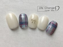 ライフチャージ(LifeCharge)/チェックネイル