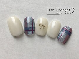 チェックネイル
