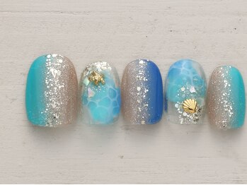 ノーネイル 大宮(NO NAIL)/水面（寒色）　￥4990