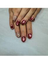 サロンドティス 学芸大学(salon de tis)/バレンタインネイル