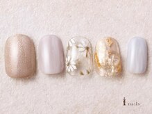 アイネイルズ 吉祥寺店(I nails)/フラワーニュアンス［吉祥寺］