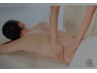 【バック&アーム】肩こり、背中、二の腕、ウエストが気になる方 (50分)¥9350