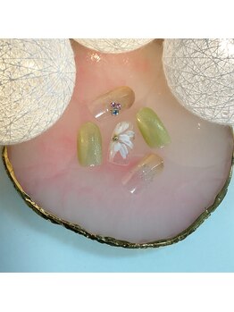 ベリー(berry)/定額¥6500フラワーネイル