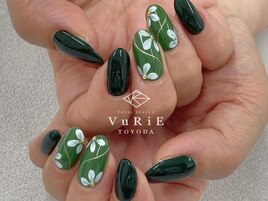 持ち込みお花ネイル
