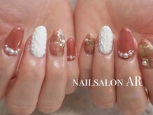 ネイルサロンアンドスクール エーアール(AR)/ニットネイル♪