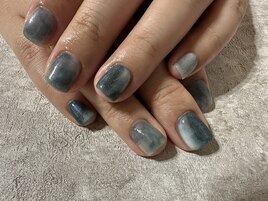 ホワイト×インディゴ