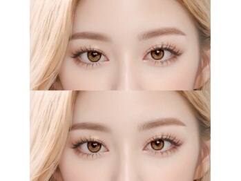 マヴィアイラッシュ バイヘッドライト 水戸駅南店(Ma Vie eyelash by HEADLIGHT)の写真/抜け感重視★束感まつ毛でパッチリした可愛らしい目元に♪【韓国風束感まつげパーマ】
